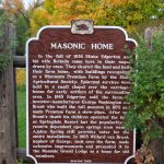 Masonic Home Marker