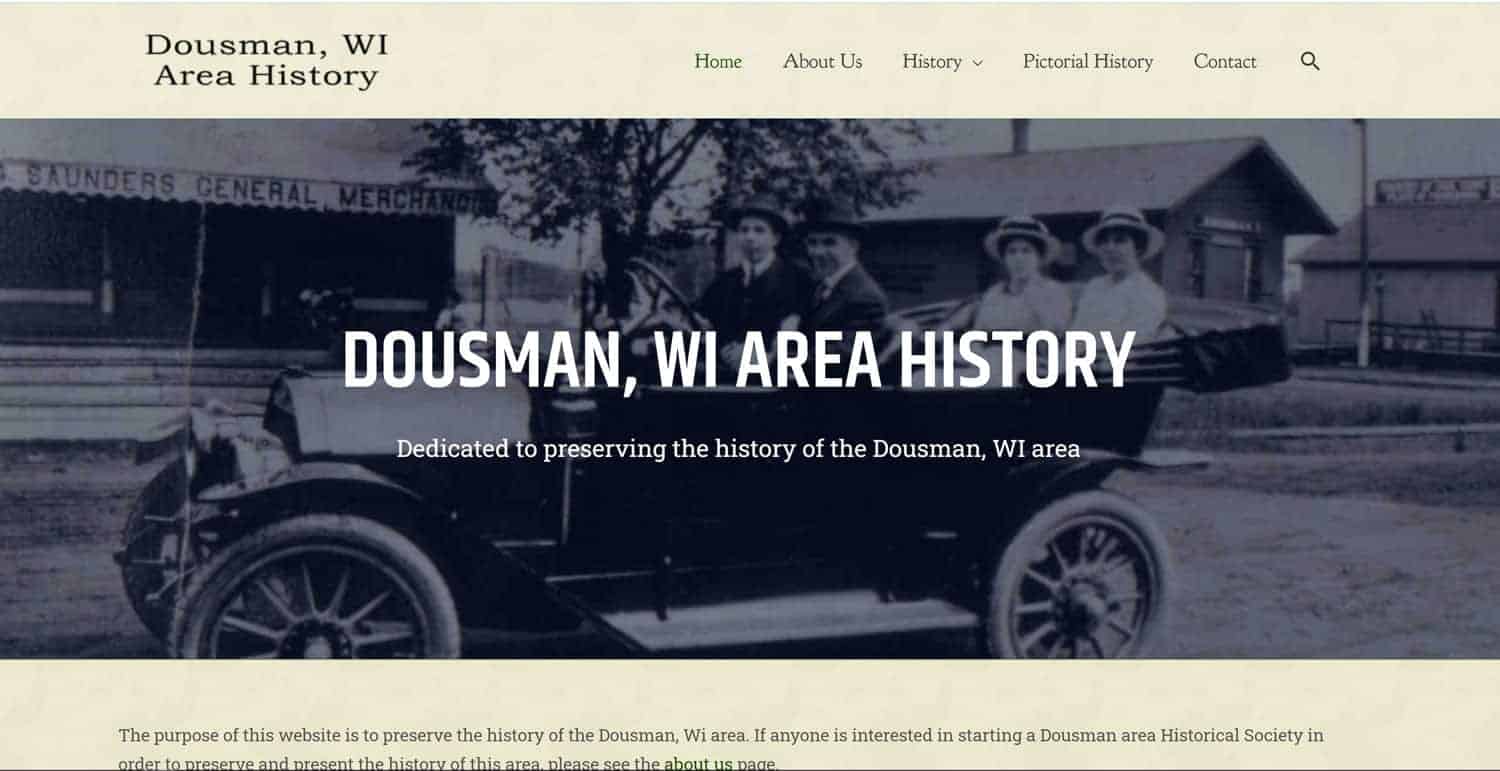 Dousman-History