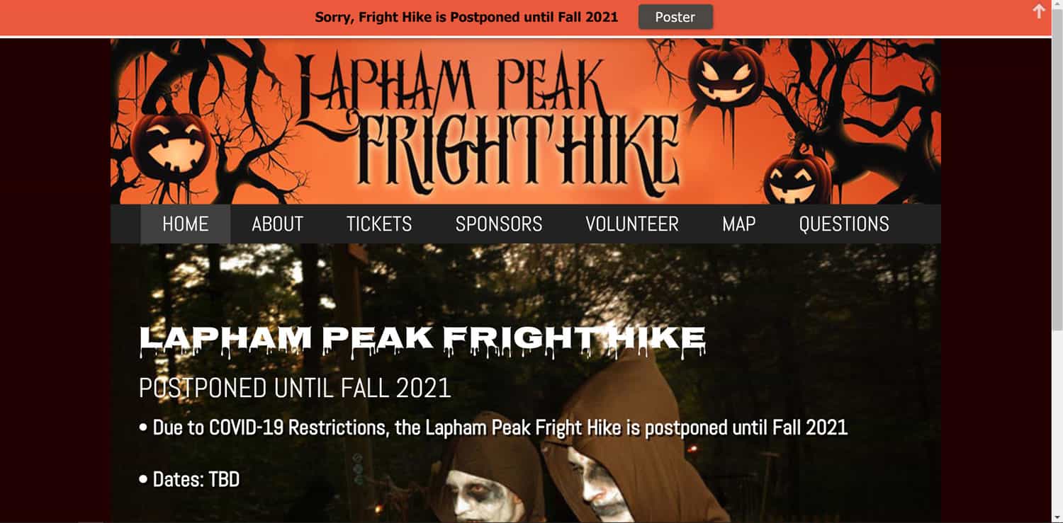 Fright Hike Fundraiser